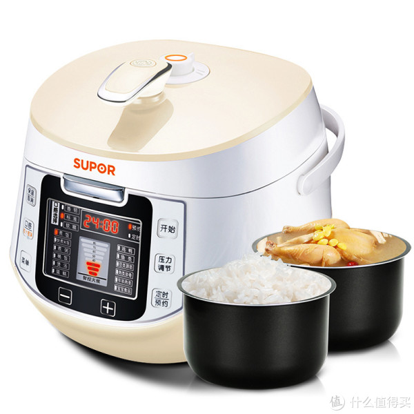 SUPOR 苏泊尔 CYSB50FC56-100 电压力锅(5L/双胆)