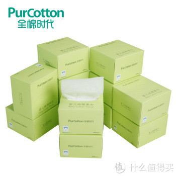 PurCotton 全棉时代 纯棉料婴儿纸巾 12盒*2