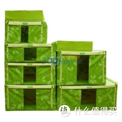 乐扣乐扣(LOCKLOCK)树叶百纳箱8件套装LLB145GLF008