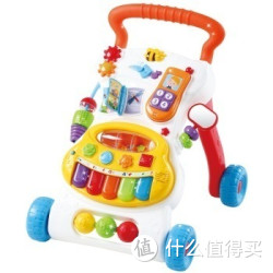 WinFun 英纷 0804-NL 音乐琴学步车+费雪爬行垫