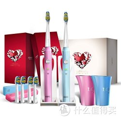 LEBOND 力博得 天生一对电动牙刷礼盒(干电池型 2支装)