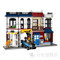 LEGO 乐高 CREATOR创意百变系列 单车店与咖啡厅 L31026