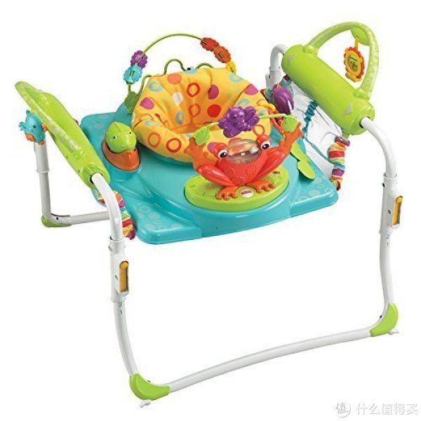 Fisher Price 费雪 蹦跳学步欢乐园 学步玩具 CCF37+小狮子卷毯