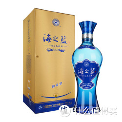 海之蓝蓝色经典46度480ml绵柔型国产白酒礼盒装