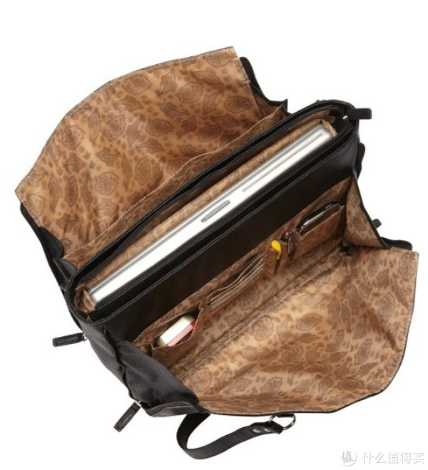 Samsonite 新秀丽 Business Cases 3 Gusset 真皮电脑公文包