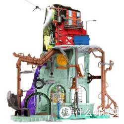 奥迪双钻（AULDEY） 忍者龟 场景玩具 巨型神秘基地 DL795011 95011