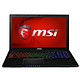 微星（msi） GE60 2PE-448XCN 15.6寸游戏笔记本电脑 (i7-4700HQ 8G 1T 7200转 GTX860M 2G 多彩背光）黑色