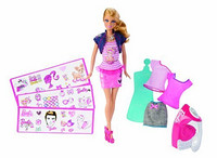Barbie 芭比 BDB32 百变随心印 娃娃玩具