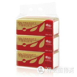 心相印 抽纸 红悦系列3层130抽面巾纸*3包 DT29130 10包+凑单 总共95.9