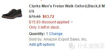 Clarks  其乐 Frelan Walk 男士真皮休闲鞋
