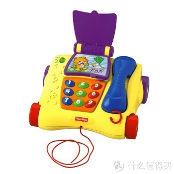 Fisher-Price 费雪 P8015 音乐学习电话（双语版）