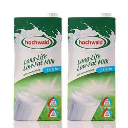 限华南：hochwald 好沃德 低脂牛奶 1L*2