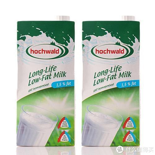 限华南：hochwald 好沃德 低脂牛奶 1L*2