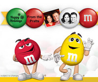 促销活动：M&M's 官网订制巧克力豆