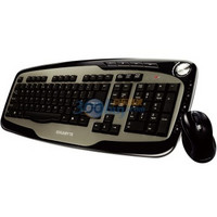 GIGABYTE 技嘉 GK-KM7600  奢华多媒体无线2.4G键鼠套装