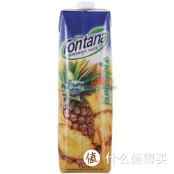 Fontana 芳塔娜 菠萝汁1L*4瓶/组
