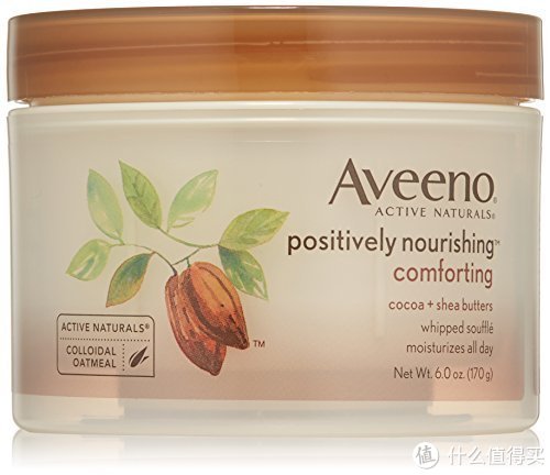 凑单品：Aveeno Positively Nourishing Whipped Souffle 乳木果深层滋养护体乳 170g