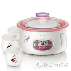 Bear 小熊 2.5L 隔水电炖锅 DDZ-125TA 粉红色
