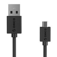 ORICO 奥睿科 CMR2-10-BK Micro USB手机充电数据线圆形 1米 黑