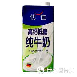 EUROCOW 优佳  高钙低脂纯牛奶1L