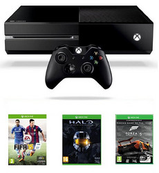 Xbox One &amp; FIFA 2015 &amp; Halo士官长合集 &amp; Forza 5 套装