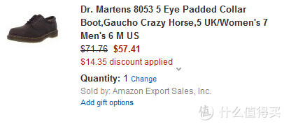 Dr. Martens 8053 Lace-Up  男/女款休闲皮鞋