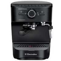 Electrolux 伊莱克斯 泵式蒸汽咖啡机 EEA250(黑色)
