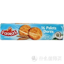 限地区：Grifo 格列佛 STGEORGES 椰子味金黄饼干 125g