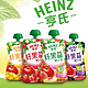 Heinz 亨氏 纤果益 果汁泥 130g*24袋*2箱（苹果香芒）