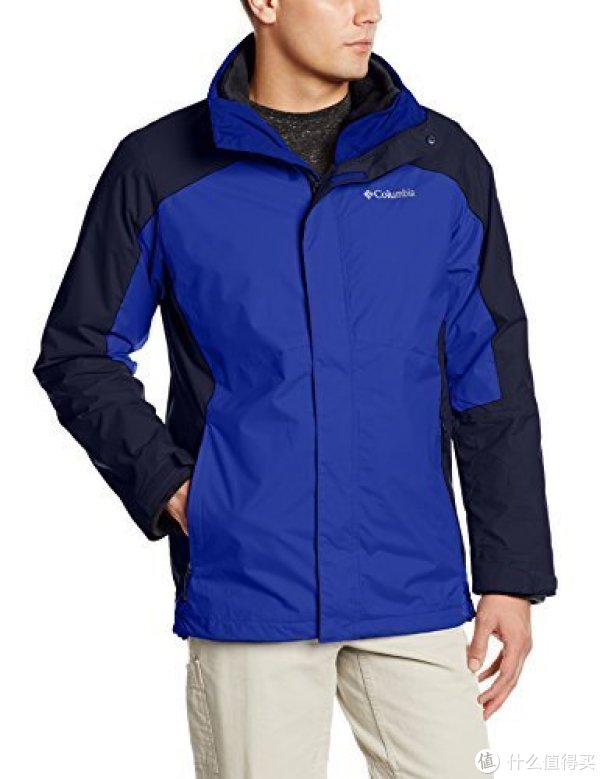 columbia 哥伦比亚 eager air 男款三合一冲锋衣