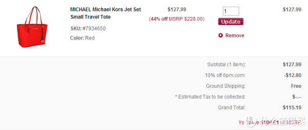 MICHAEL Michael Kors Jet Set Small Travel Tote 女款真皮单肩包