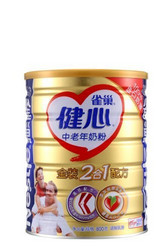 雀巢（Nestle） 健心中老年奶粉金装2合1配方 800g 118元（用码后 98元/罐）