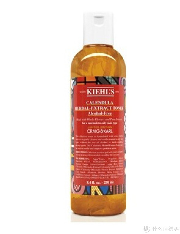 Kiehl’s 科颜氏 金盏花爽肤水250ml(2014年限量版)+黄瓜水200ml