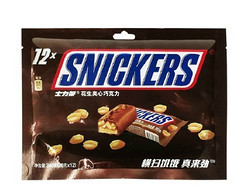 SNICKERS 士力架 花生夹心巧克力 240g