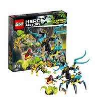 LEGO 乐高 Hero Factor英雄工厂 44029 光、翼豪和强袭决战女王兽
