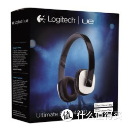 Logitech 罗技 UE4000 头戴式耳机+麦克风 白色
