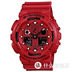 CASIO 卡西欧 G-SHOCK系列 电子男士手表 GA-100C-4ADR