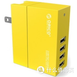 ORICO 奥睿科 DCP-4U-GD 4口USB手机平板充电插头