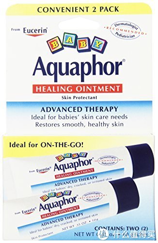 凑单品：Eucerin 优色林 Aquaphor Baby Healing Ointment 宝宝万用软膏 10g装*2只