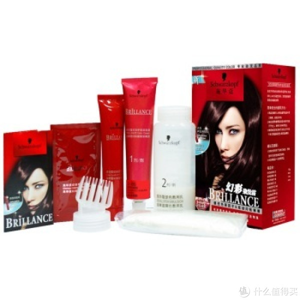 Schwarzkopf 施华蔻 幻彩染发霜3-86丽钻褐影
