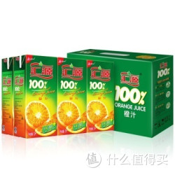 Huiyuan 汇源 100%橙果汁1L*6盒 便携装