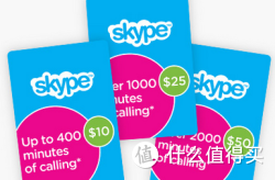 促销活动：Microsoft美国在线商城 购Skype 充值卡