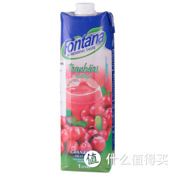 Fontana 芬特乐牌 蔓越莓果汁饮料1L