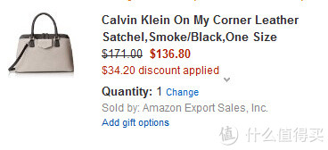 Calvin Klein On My Corner Leather Satchel 女款手提包