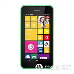 NOKIA 诺基亚 Lumia530 3G手机 WCDMA/GSM、双卡双待、WP8.1四核智能系统