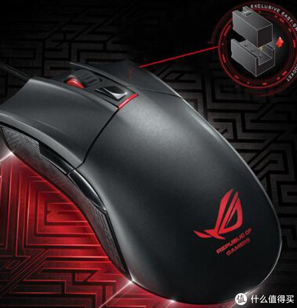 ASUS 华硕 P501-1A 玩家国度 ROG Gladius 大G电竞鼠标