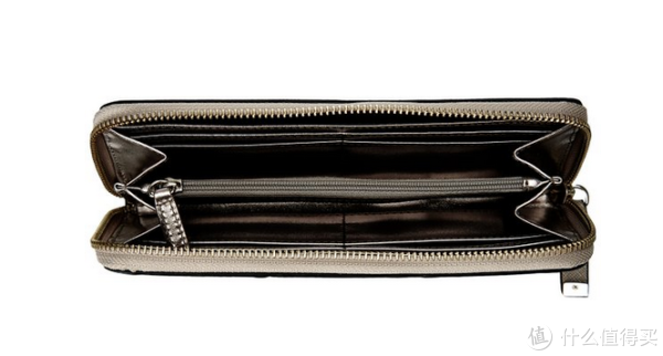 Calvin Klein Saffiano Leather Zip Wallet 女款长款钱包