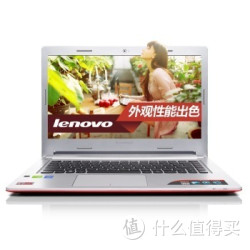 lenovo 联想 小新出色版 14英寸笔记本电脑（I7-4558U 4G 500G+8G SSHD 锐炬IRIS显卡 Win8.1）浆果红