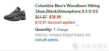 Columbia 哥伦比亚 Woodburn Hiking 男士徒步鞋