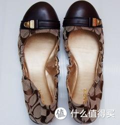 大码福利：COACH  蔻驰 Delphine Khaki 女款平底单鞋